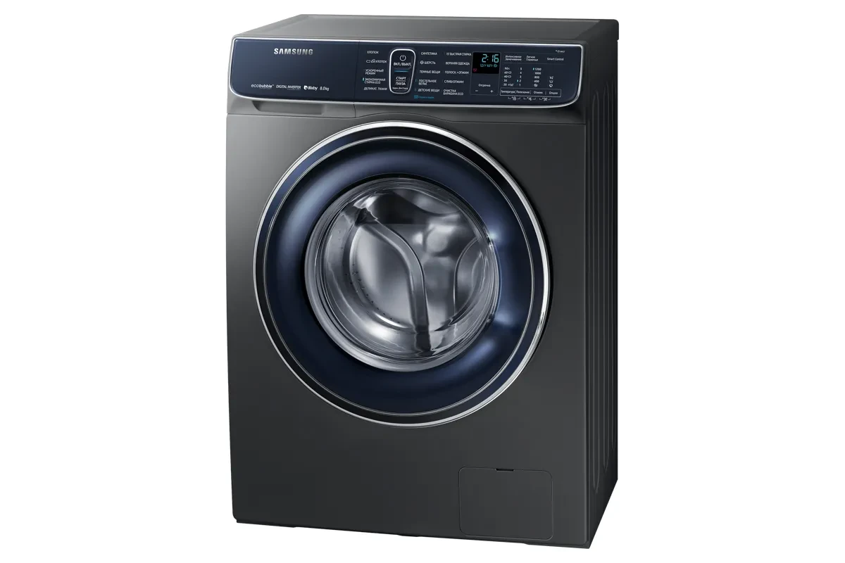 Стиральная машина Samsung WW80R62LAFXDLP (EcoBubble)