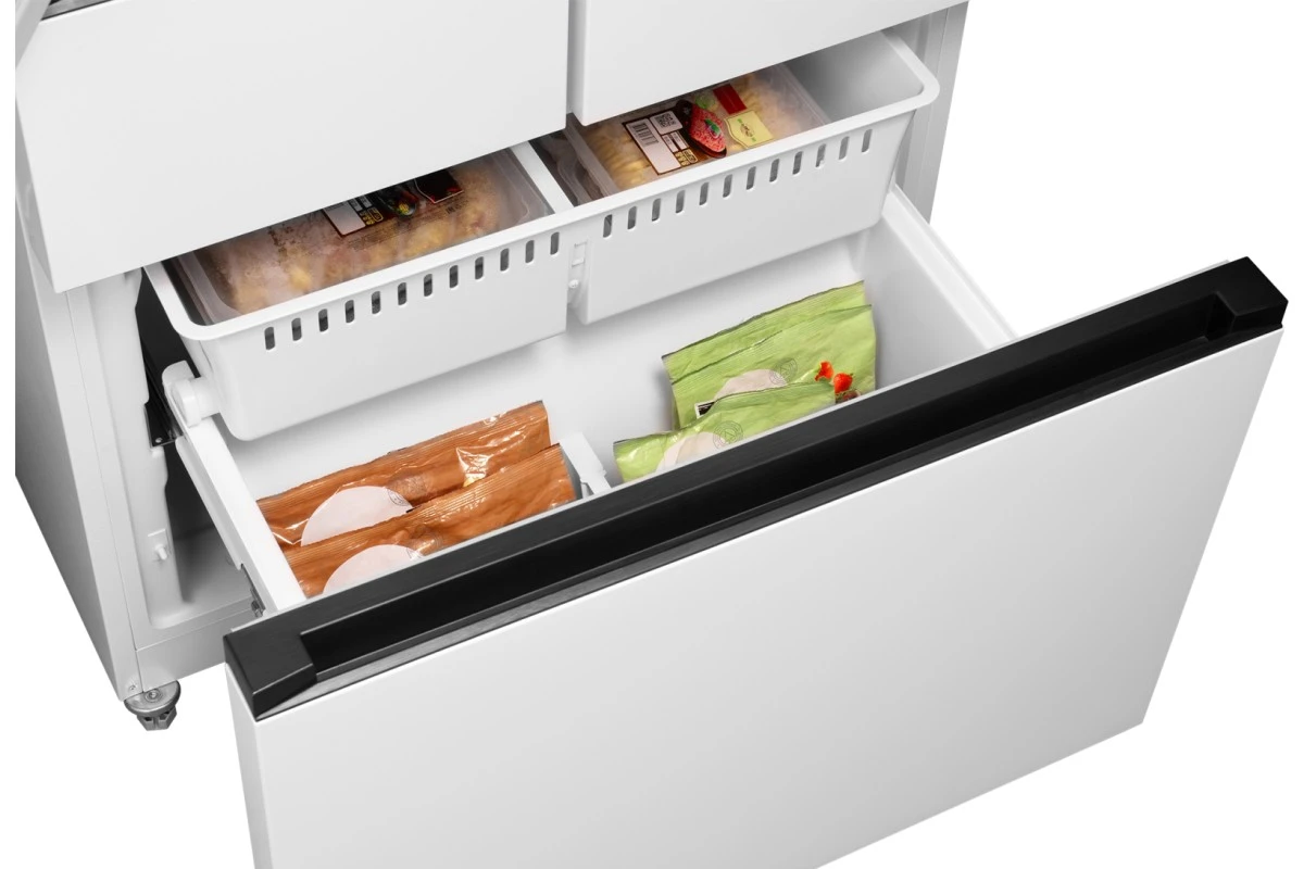 Отдельностоящий холодильник Weissgauff WFD 450 Built-in Inverter NoFrost White