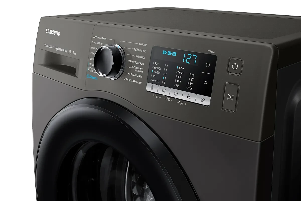 Стиральная машина Samsung WW70AAS25AX/LP (EcoBubble)