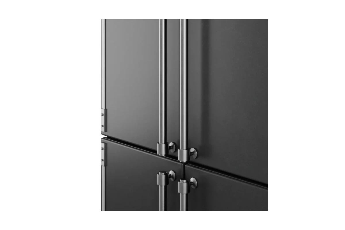 Холодильник отдельностоящий Kuppersberg NMFV 18591 BK Silver