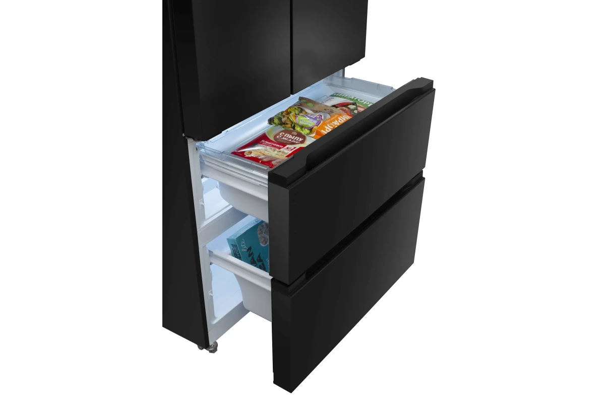 Многокамерный холодильник Meferi MFR83BLACK IX TOTAL NO FROST FRENCH DOOR COMFORT
