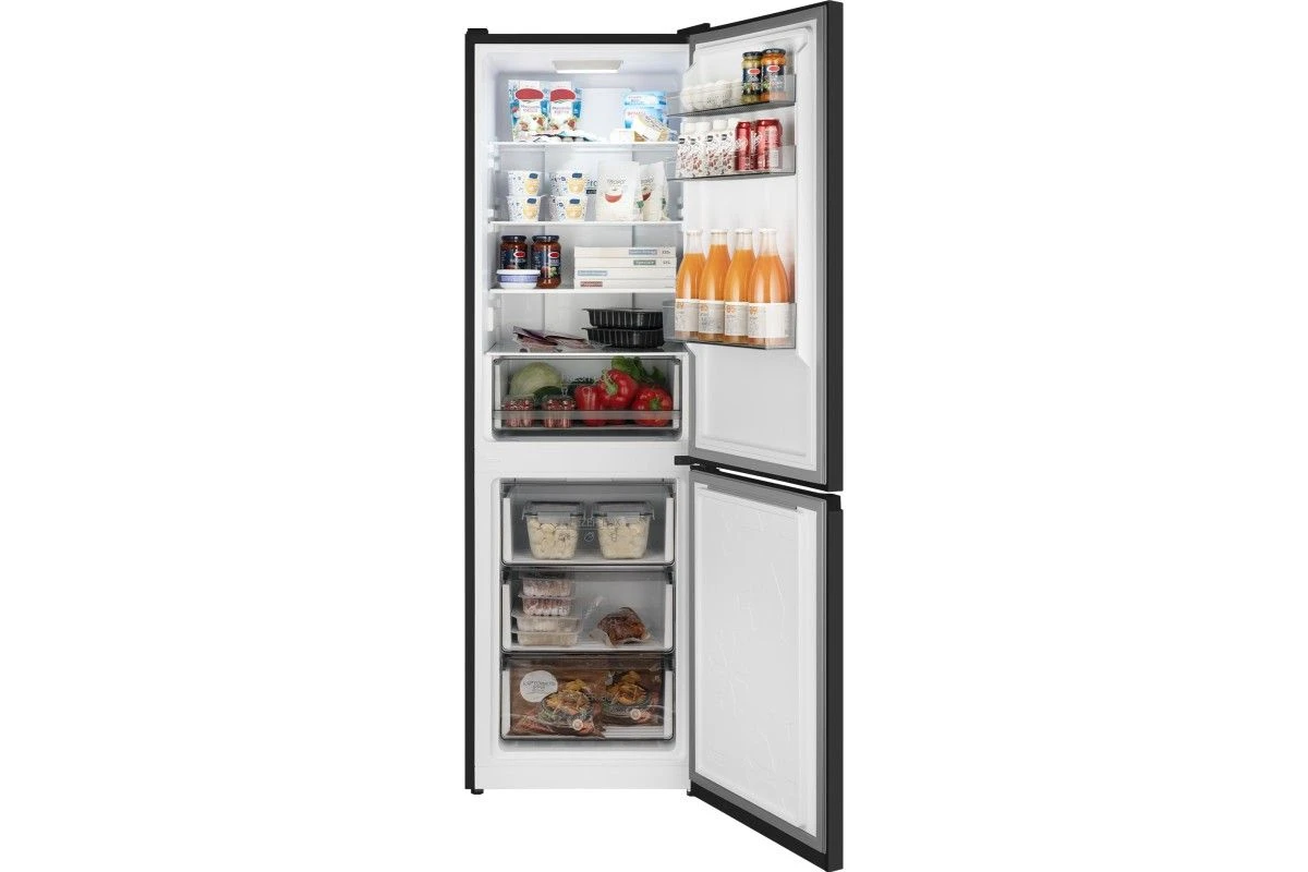 Отдельностоящий холодильник с инвертором Weissgauff WRK 185 Total NoFrost Inverter Black Inox