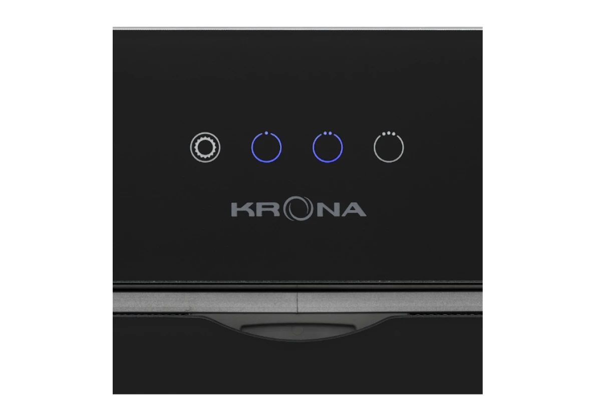 Полновстраиваемая вытяжка KRONA ZANDER 600 DN BLACK S