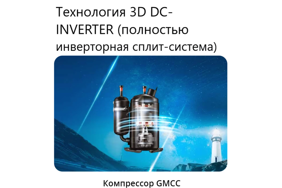 Внешний блок мульти сплит-системы на 2 комнаты Mdv Free match MD2O-14HFN8