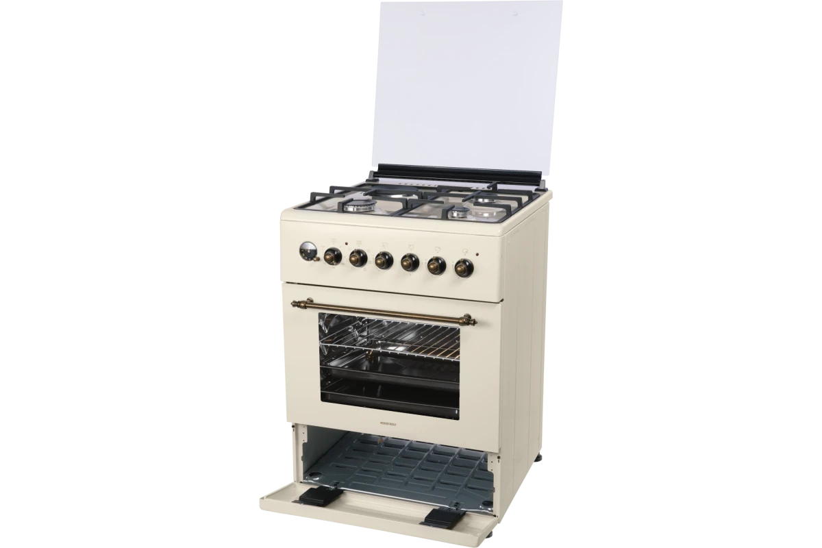 Плита газоэлектрическая NordFROST GE 6162 YR
