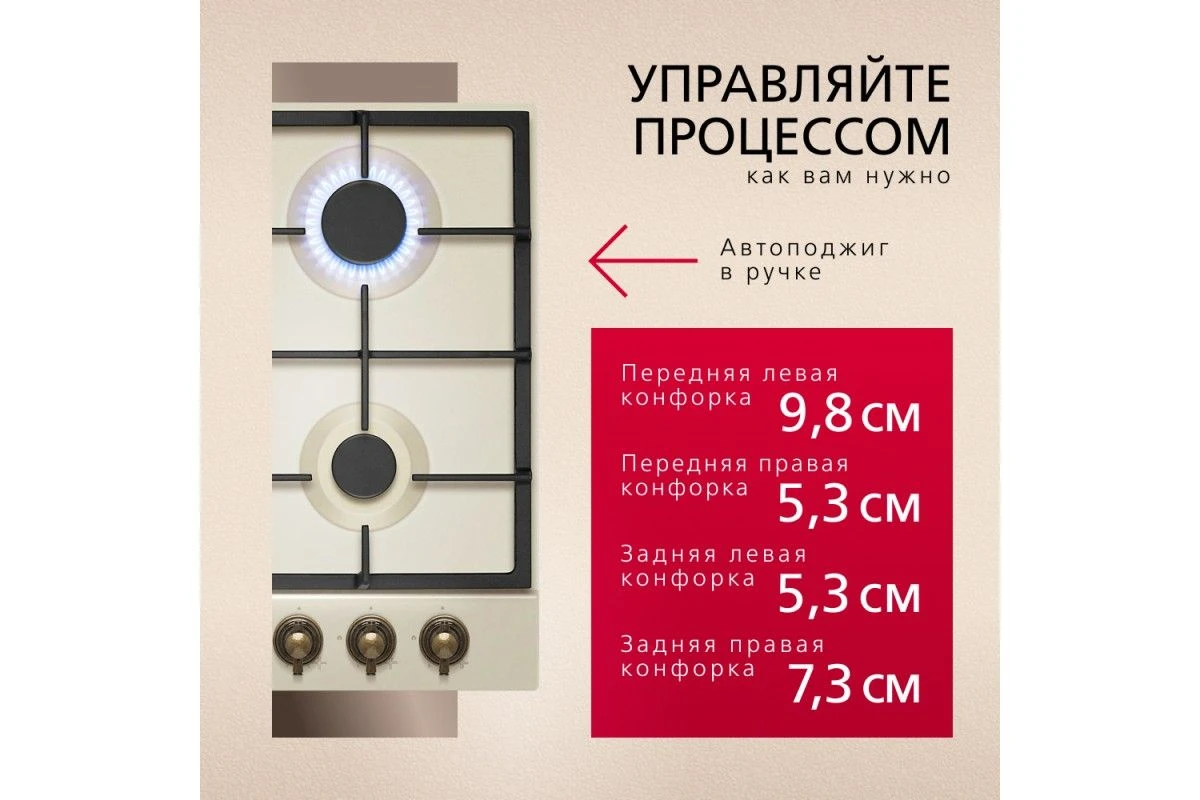 Газовая панель Hansa BHGY630390