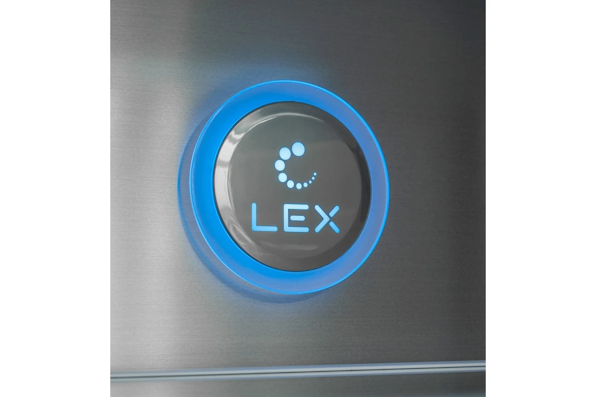Холодильник трехкамерный отдельностоящий с инвертором LEX LCD505WGID