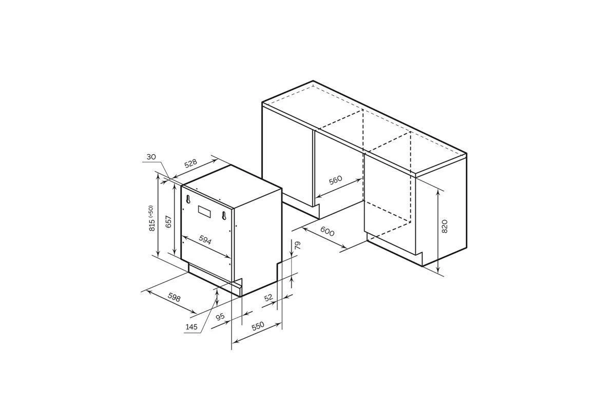Встраиваемая посудомоечная машина Millen MDW 601