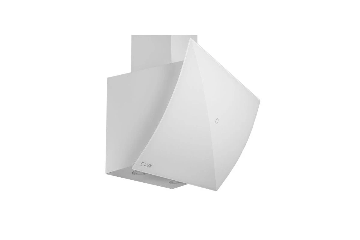 Наклонная кухонная вытяжка LEX Plaza GS 600 White