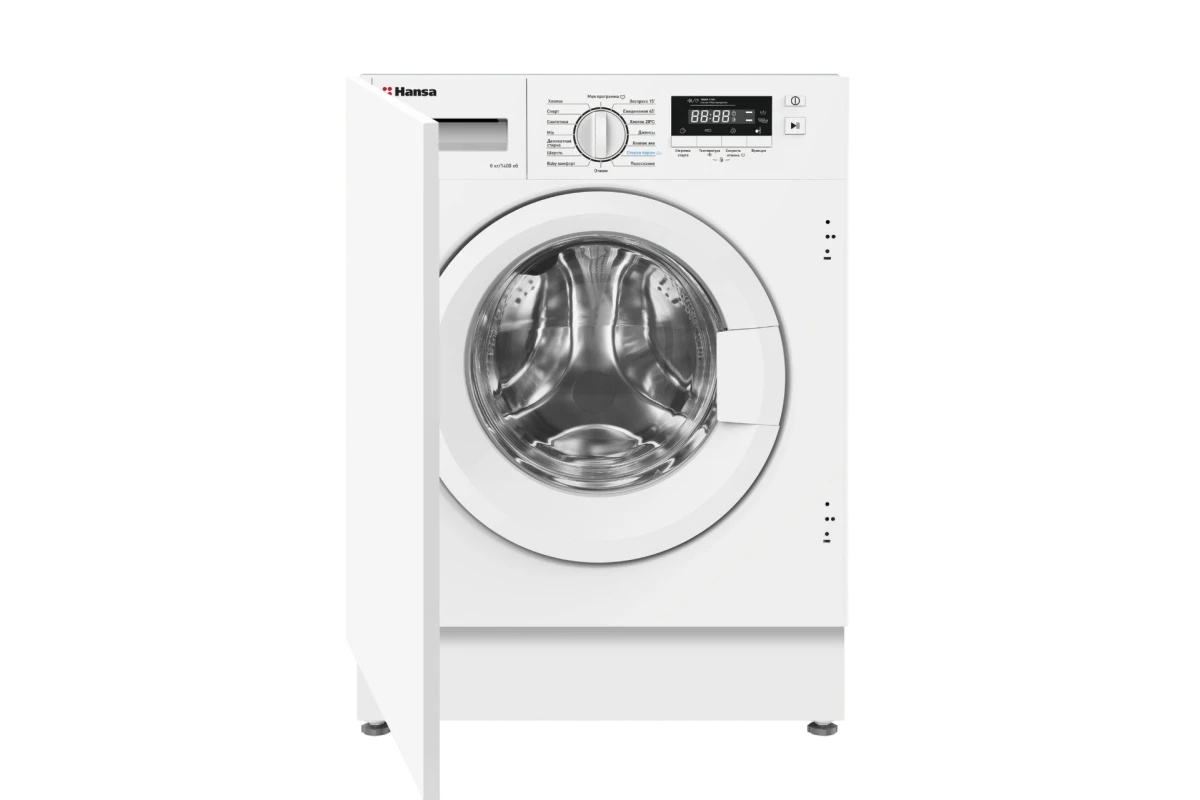 Встраиваемая стиральная машина Hansa WHE14018BI