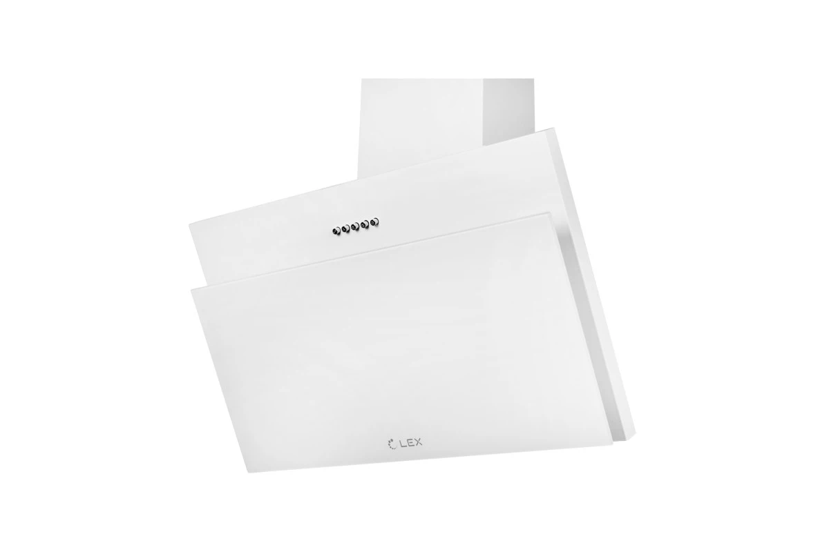 Наклонная кухонная вытяжка LEX Luka 500 White