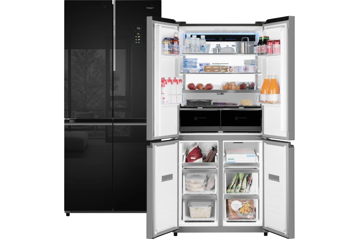Отдельностоящий холодильник с инвертором Weissgauff WCD 450 BgNF Built-in