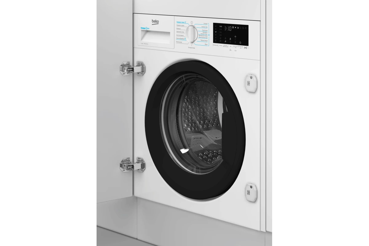 Встраиваемая стиральная машина с сушкой Beko BI3DBT8841W