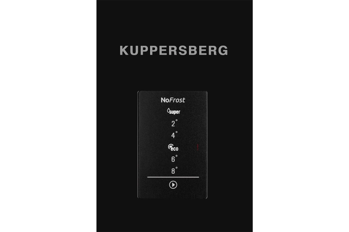 Холодильник Kuppersberg NRS 186 BK