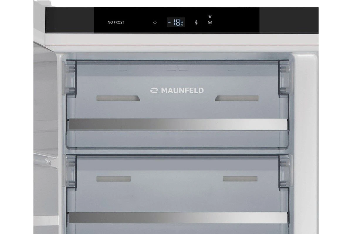 Морозильная камера Maunfeld MFFR186NFBW Inverter