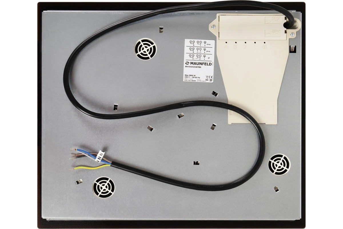 Индукционная варочная панель Maunfeld MVI45.3HZ.3BT-BK