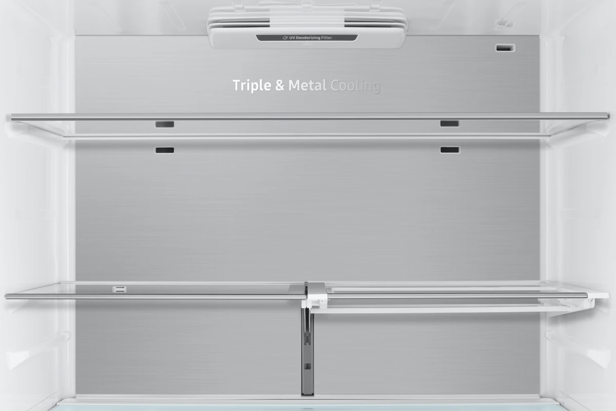Многодверный холодильник Samsung Bespoke RF9000AZ c Triple Cooling RF60A91R18A/WT