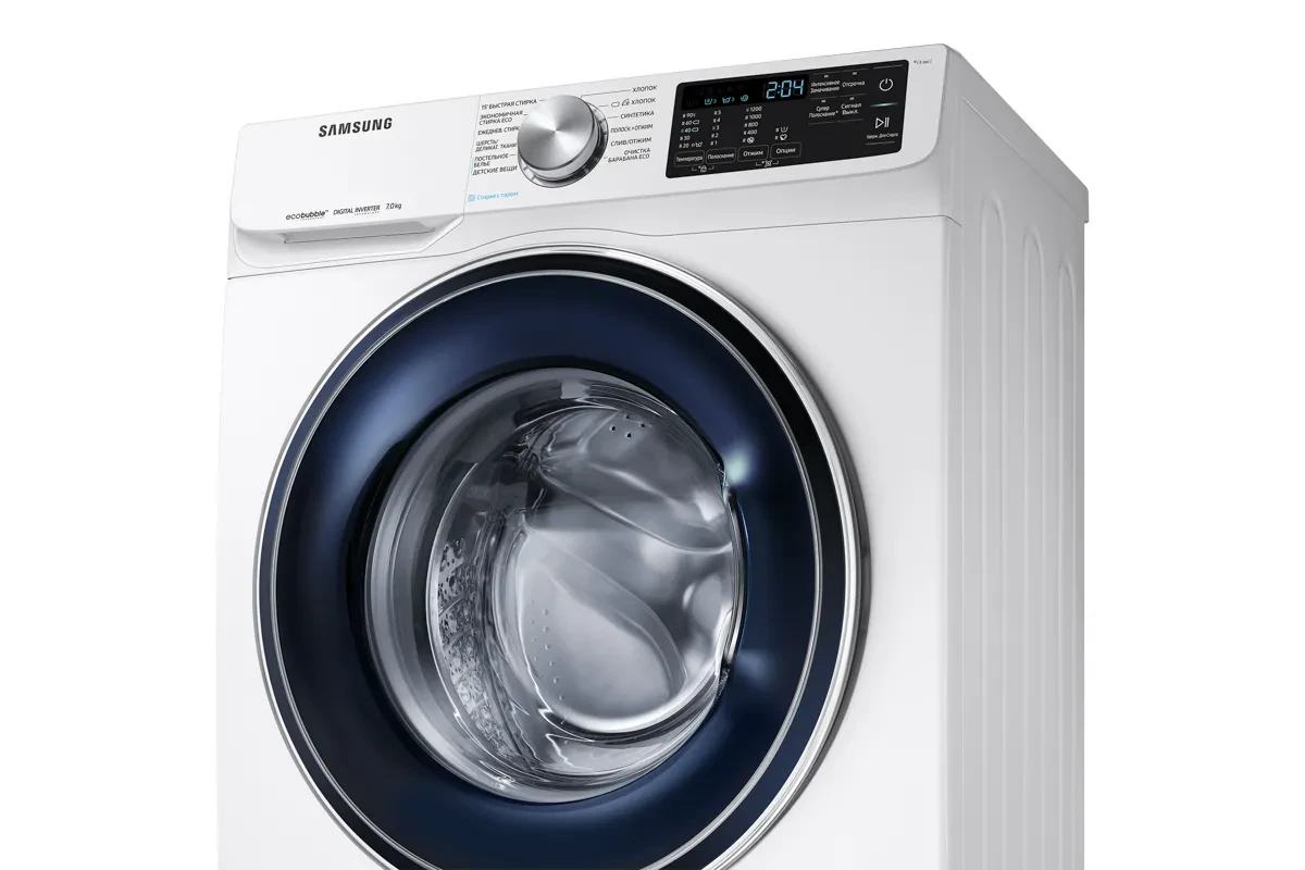 Стиральная машина Samsung WW80R42LXFWDLP (EcoBubble)