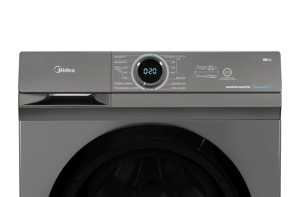 Стиральная машина Midea MF100W70BS/S-RU
