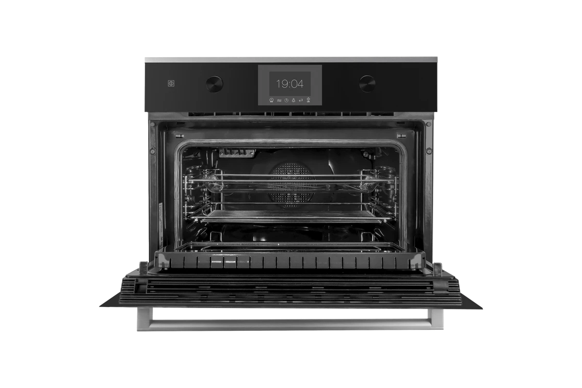 Компактный духовой шкаф с микроволнами Kuppersbusch CBM 6350.0 S1 Stainless Steel