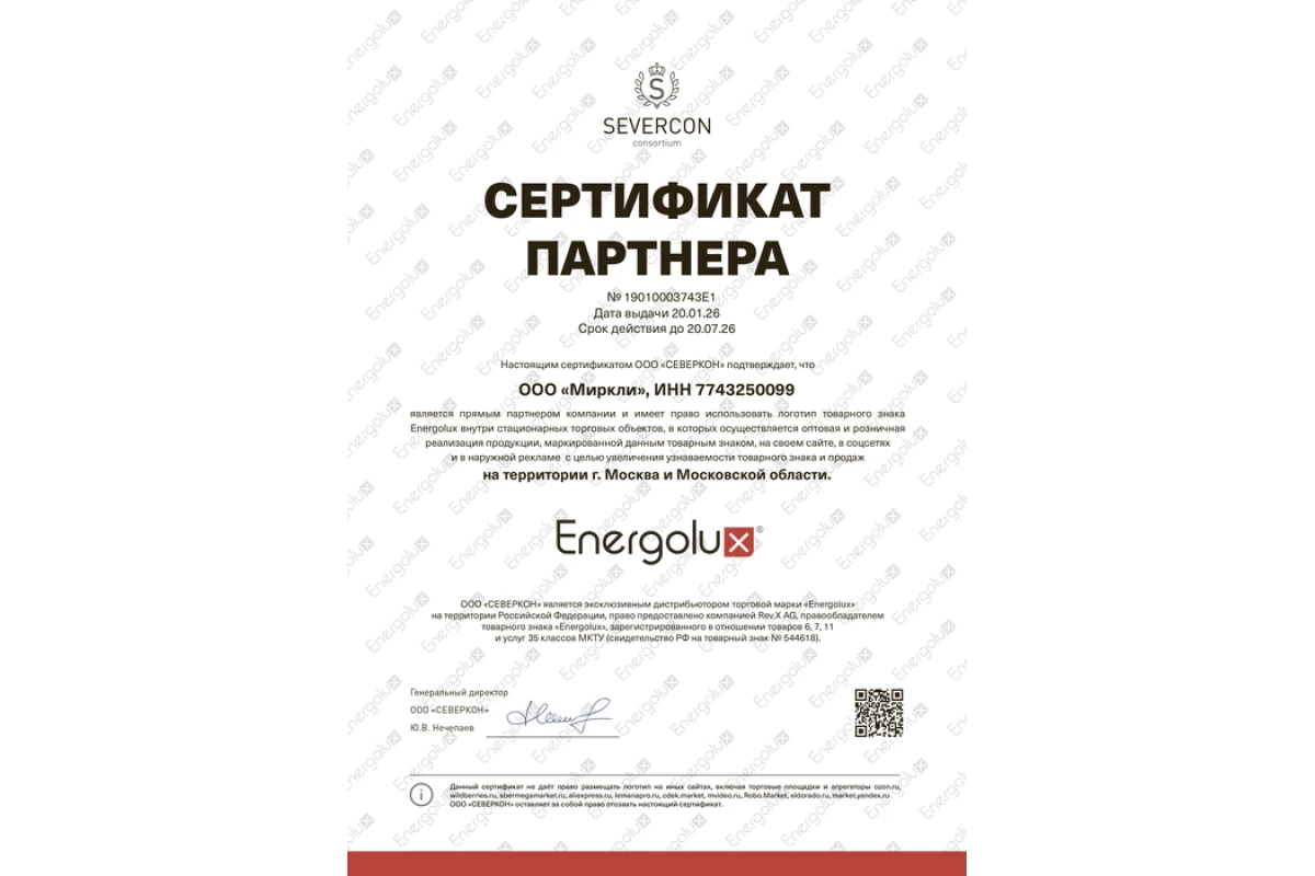 Настенный внутренний блок мульти сплит-системы Energolux Smart multi SAS24M5-AI