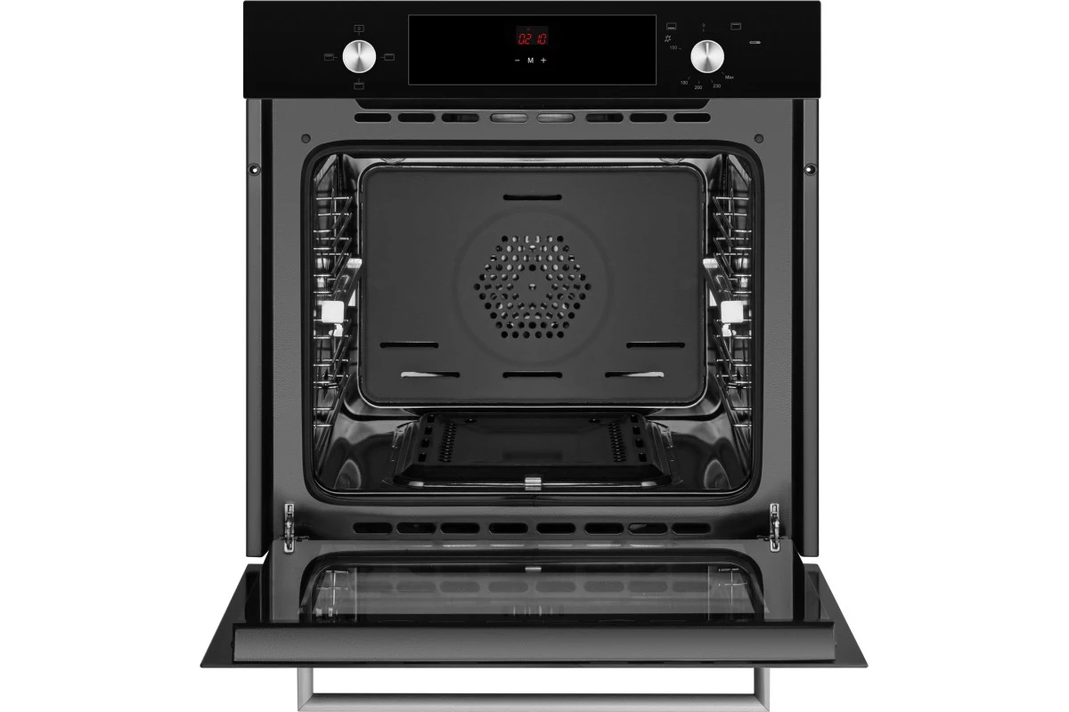 Духовой шкаф газовый Weissgauff WGO 706 D BLACK GLASS