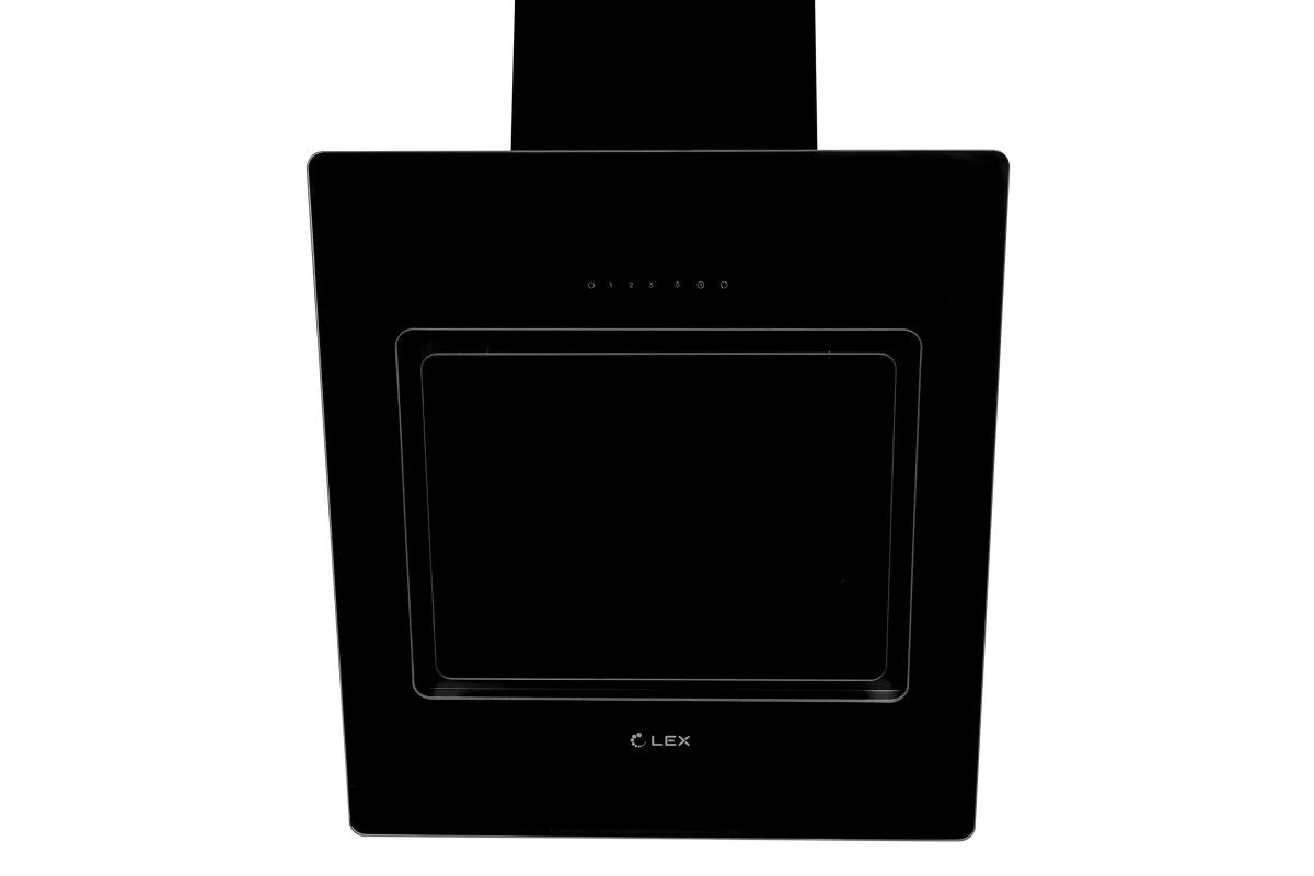 Наклонная кухонная вытяжка LEX Leila 600 Black