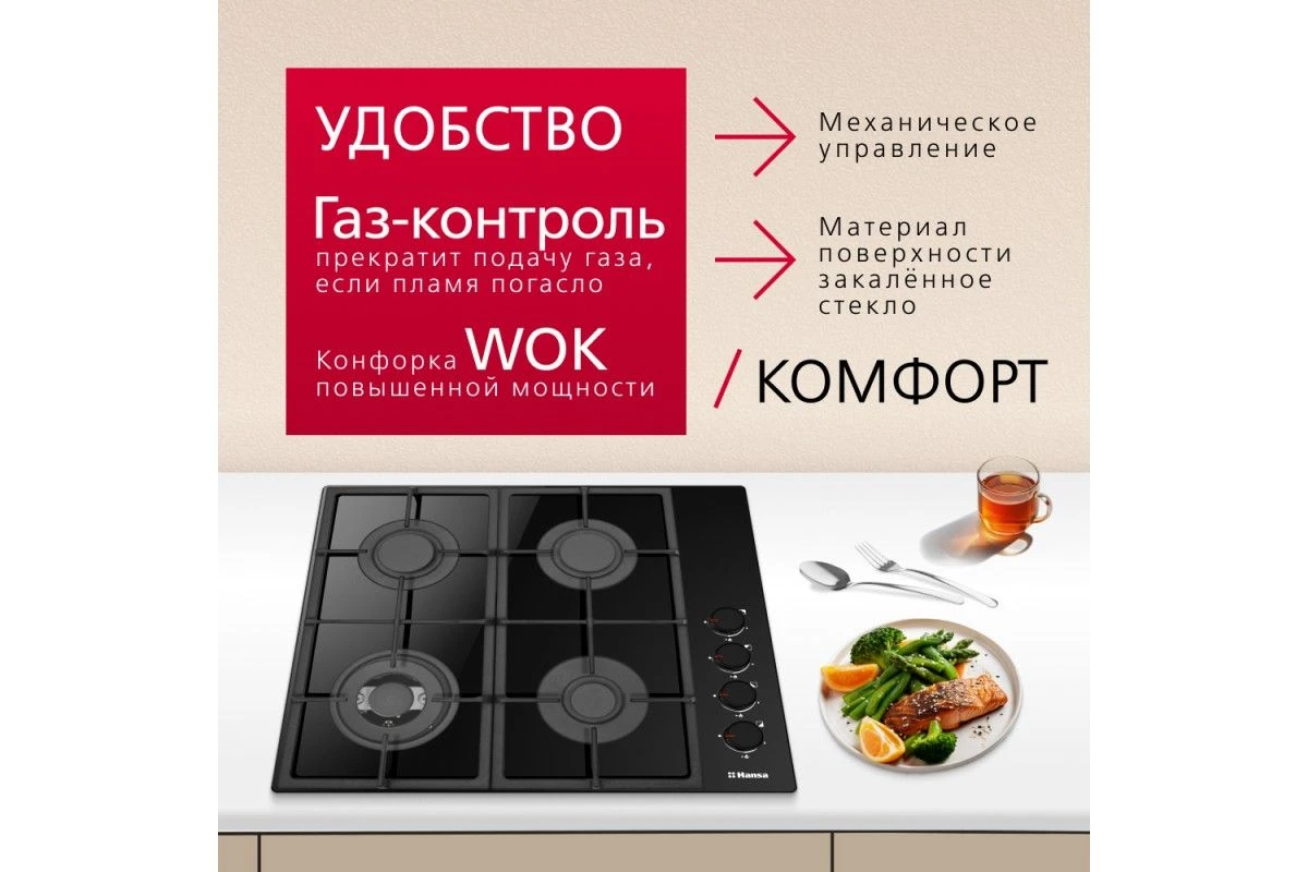 Газовая панель Hansa BHKS611301