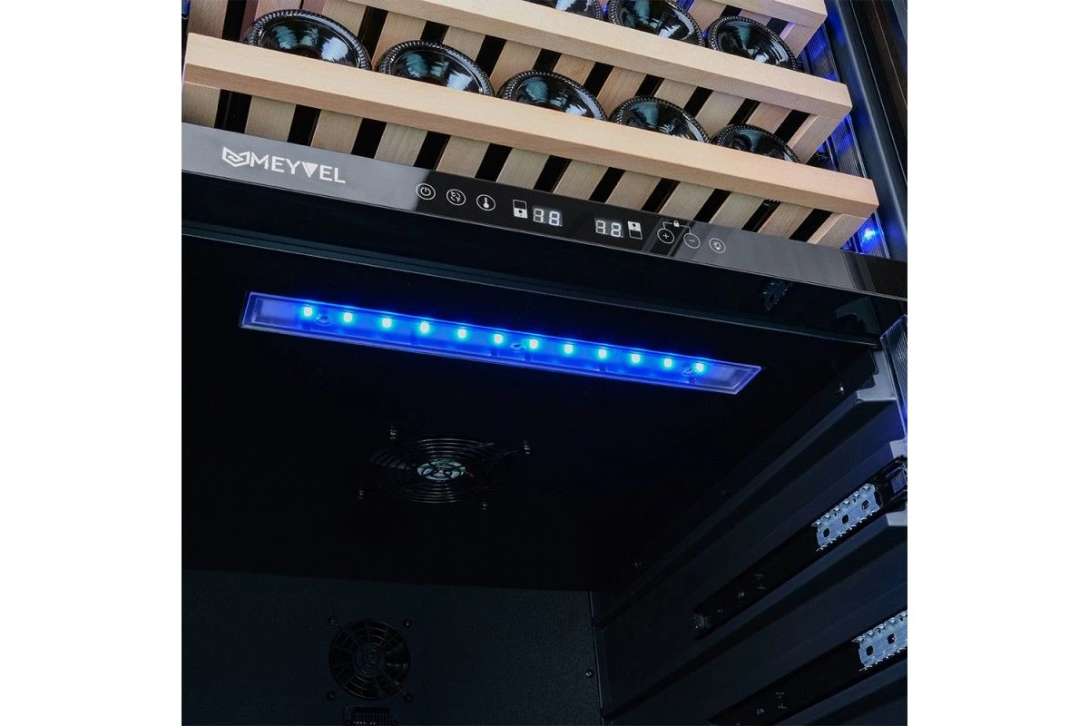 Винный шкаф Meyvel MV163PRO-KBT2 (Тёмный шоколад)