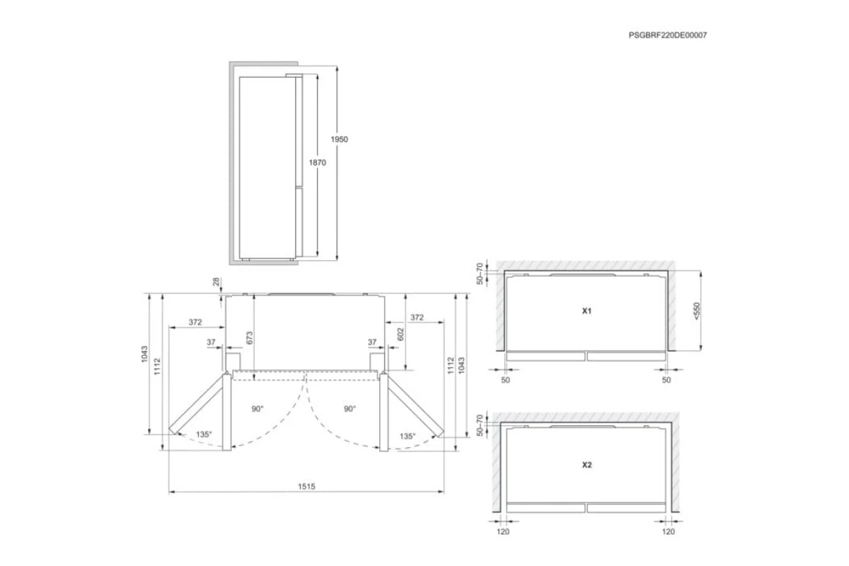 Многокамерный холодильник Electrolux ELT9VE52U0