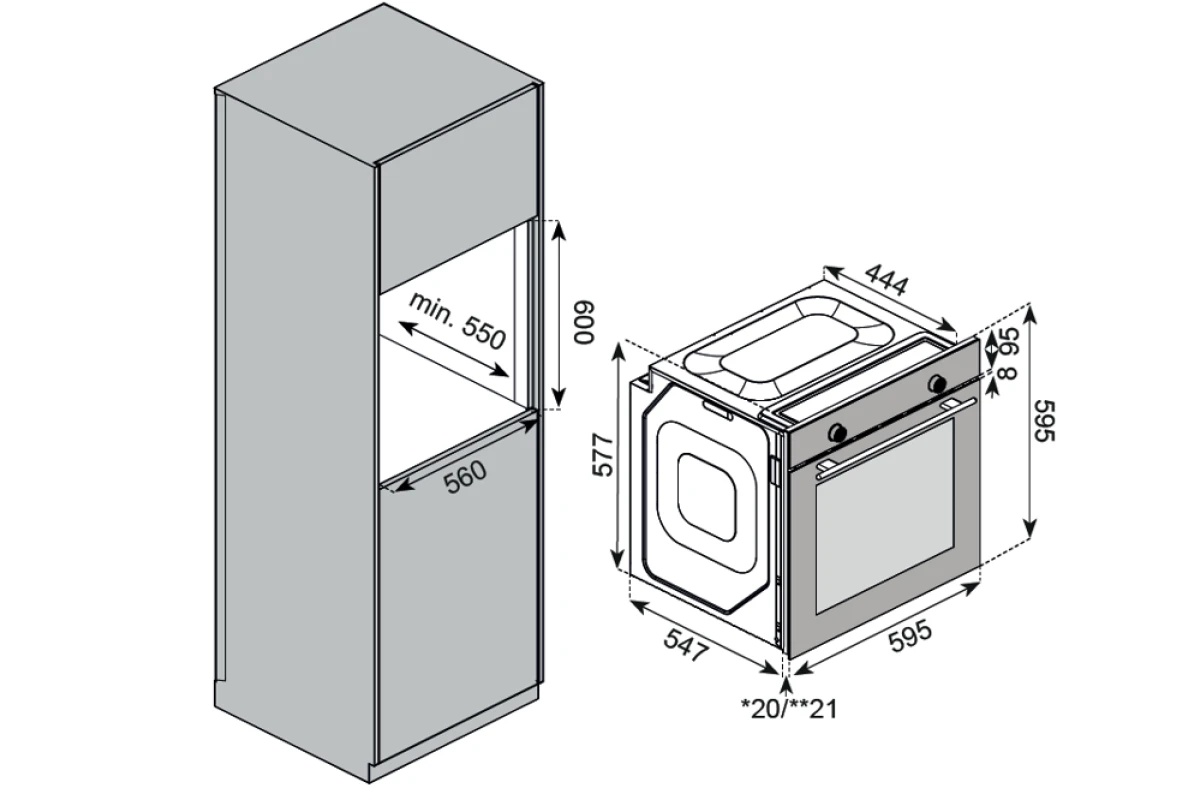 Духовой шкаф Kuppersberg HF 607 BX