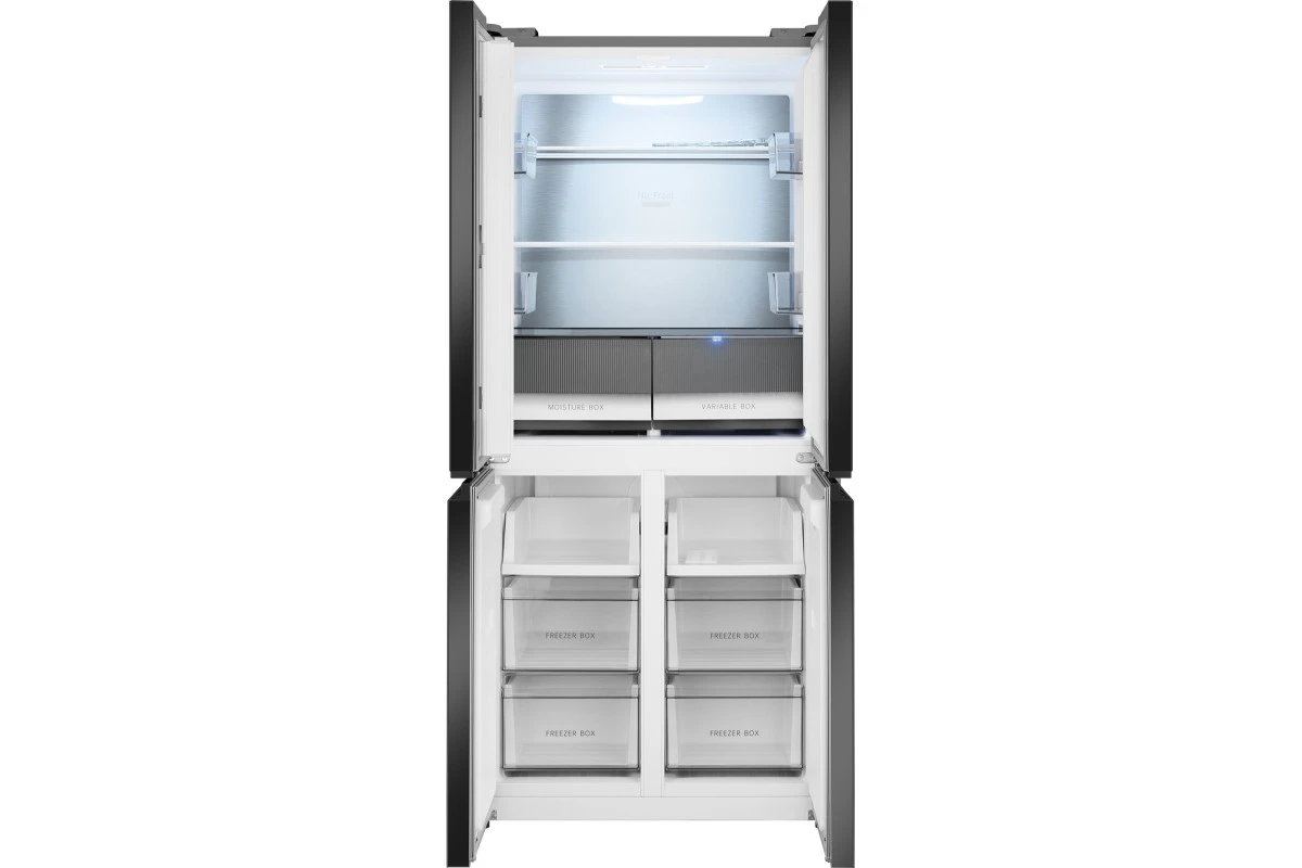 Отдельностоящий холодильник с инвертором Weissgauff WCD 450 BEG NoFrost Inverter
