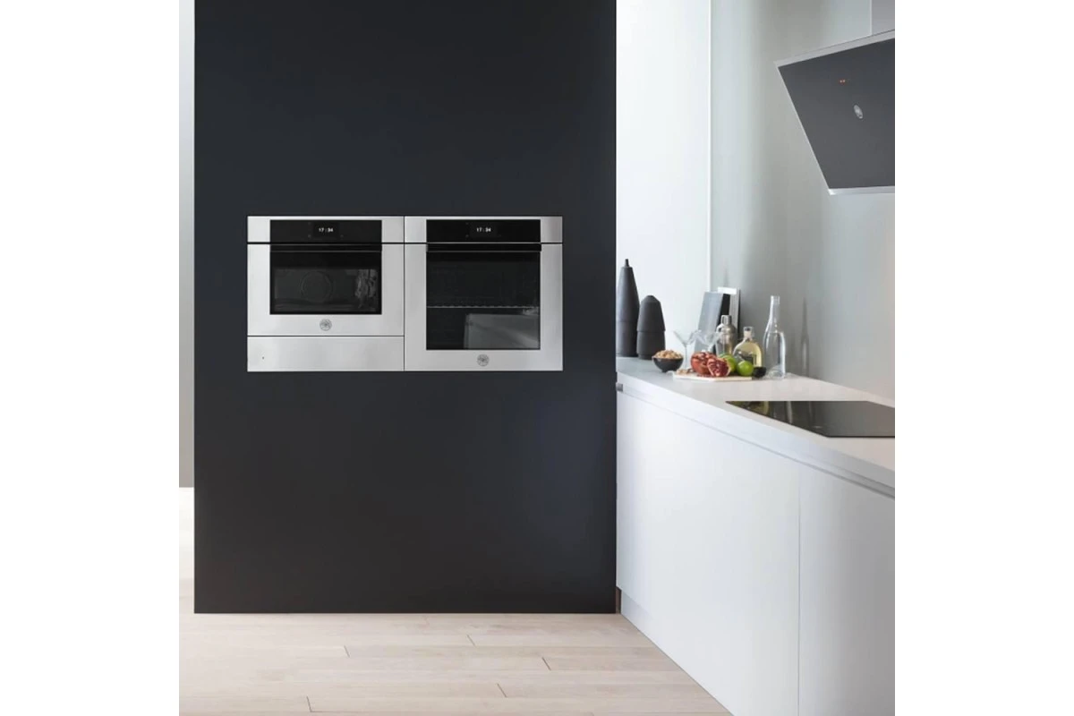 Встраиваемый электрический духовой шкаф 59,7х59,5х55 см Bertazzoni Modern F6011MODETX стальной