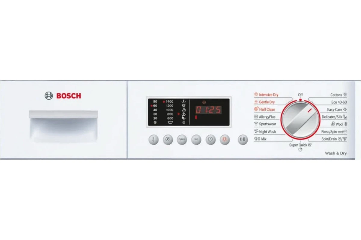 Встраиваемая стирально-сушильная машина Bosch WKD28542EU