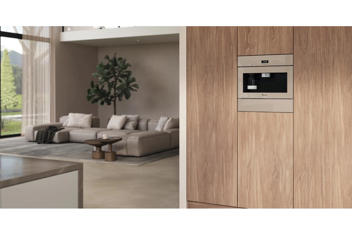 Встраиваемая кофемашина Miele CVA 7440 Pearl beige