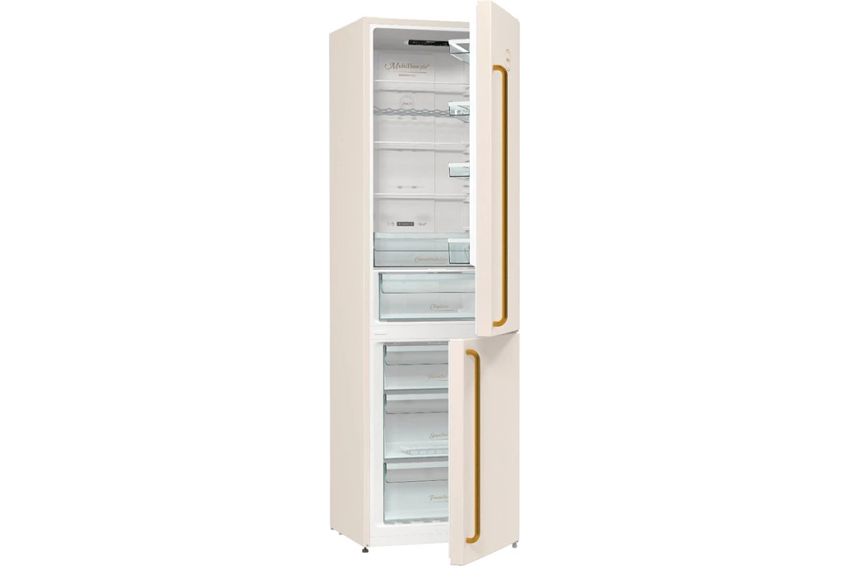 Отдельностоящий двухкамерный холодильник Gorenje NRK6202CLI