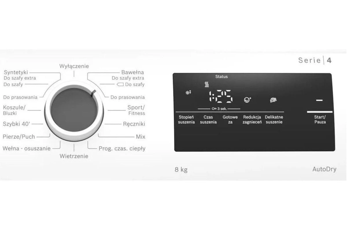 Сушильная машина Bosch WTH85V1GPL