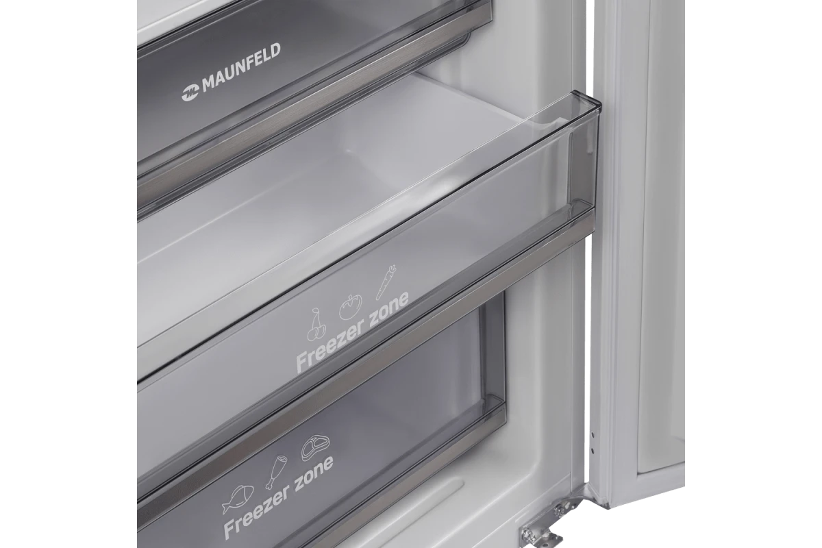 Встраиваемый холодильник Maunfeld MBF193NFW1GR Inverter