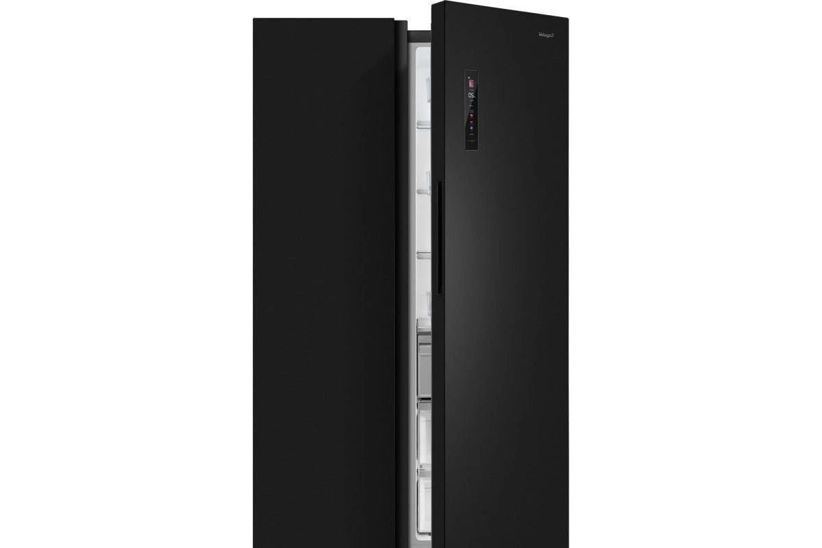 Отдельностоящий холодильник с инвертором Weissgauff WSBS 1036 Inverter NoFrost Premium Dark Inox