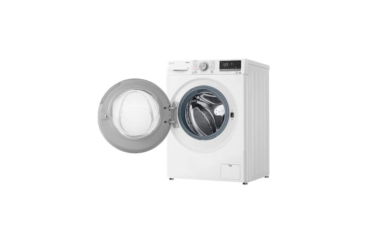 Стиральная машина LG F4V5TS0W с технологией AI DD