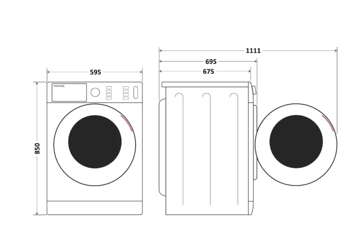Сушильная машина Toshiba TD-BK100GHRU(WS)