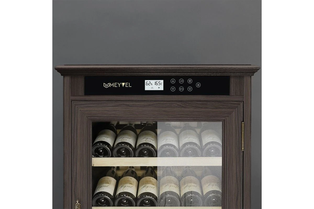 Винный шкаф Meyvel MV102-WD1-C (Dark Chocolate)