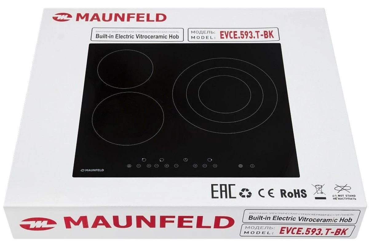 Электрическая варочная панель Maunfeld EVCE.593.T-BK
