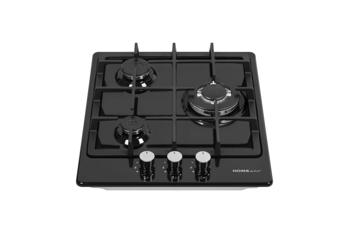 Газовая варочная панель HOMSair HGE433TGCBK
