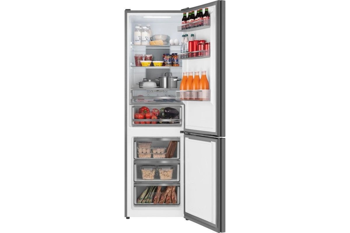 Отдельностоящий холодильник Weissgauff WRK 195 D Full NoFrost Beige Glass