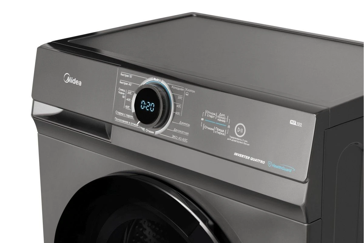 Стиральная машина Midea MF100W70BS/S-RU