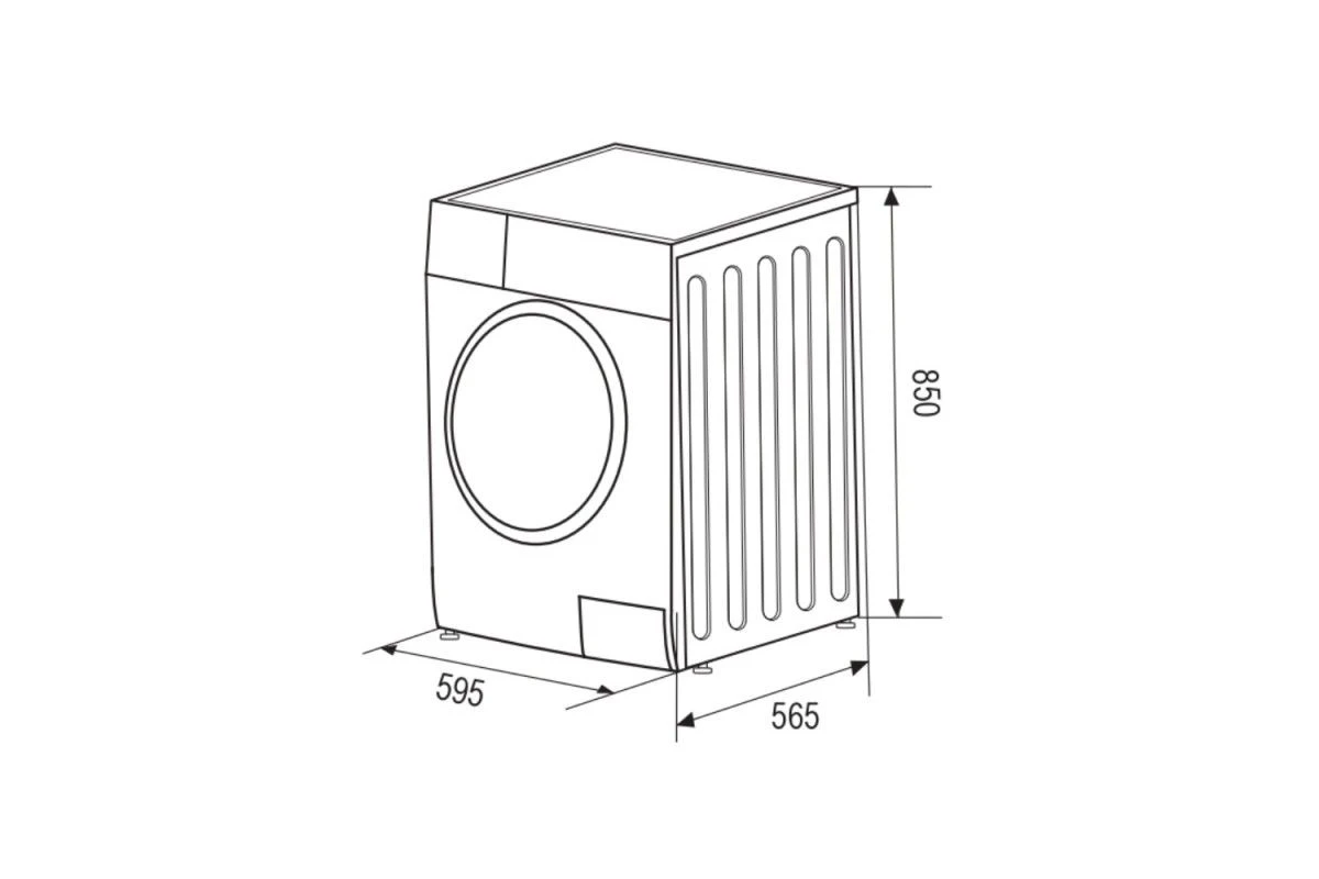 Стиральная машина полноразмерная ZUGEL ZWF9141I Inverter