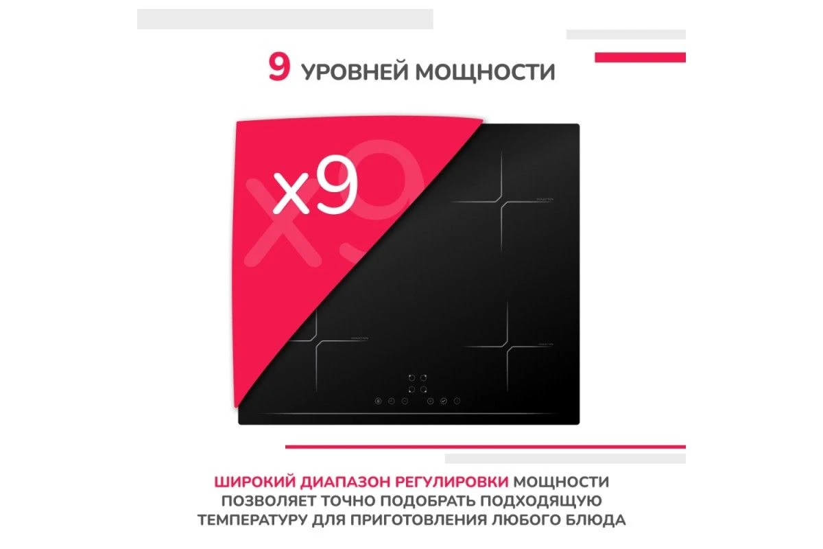 Индукционная варочная панель Simfer H60I74S003