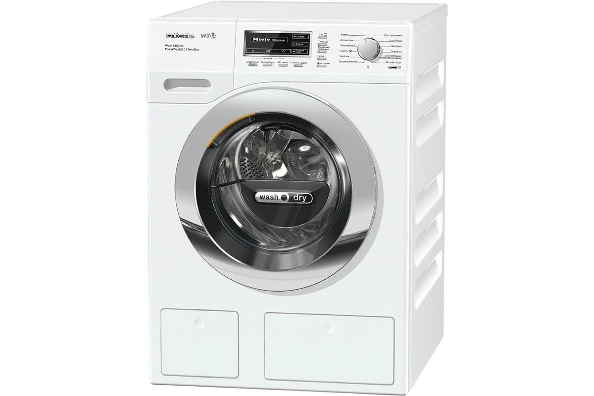 Стирально-сушильная машина Miele WTZH130WPM