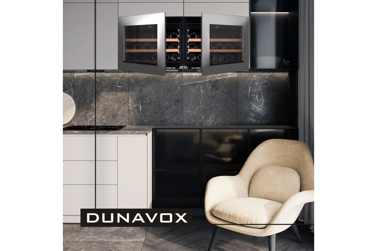 Винный шкаф Dunavox DAV-18.46SS.TO
